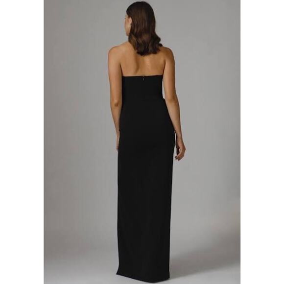 Jay Godfrey NEW Sylvia Strapless Tuxedo Gown In Black Sz:2 Ret$375 STUNNING!! - Picture 7 of 9